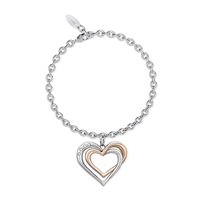 Bracciale 2Jewels Donna You And I in Acciaio Zirconia 231950 - 231950